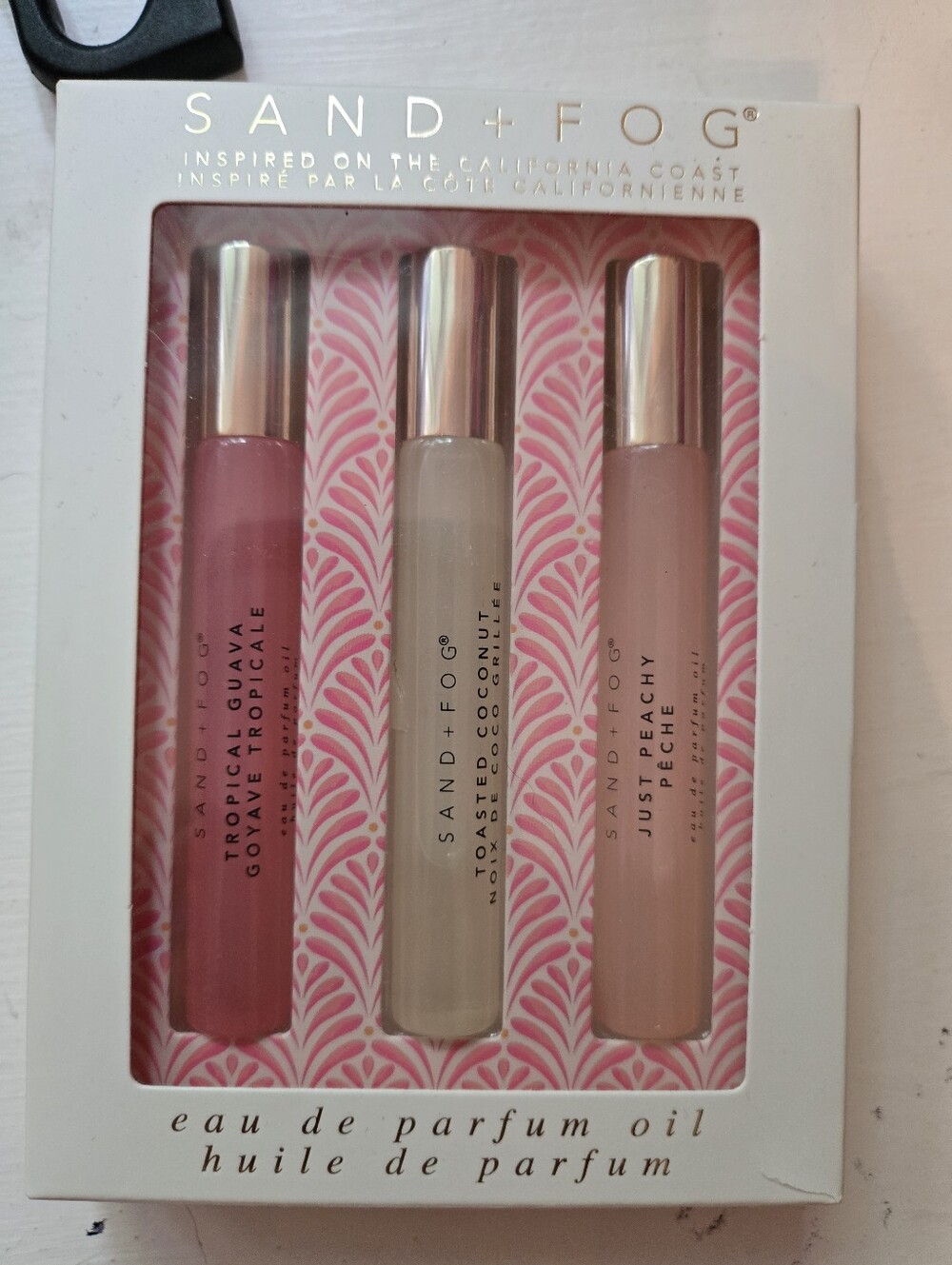 SAND & FOG Oil Trio - Pink/Peach/Neutral